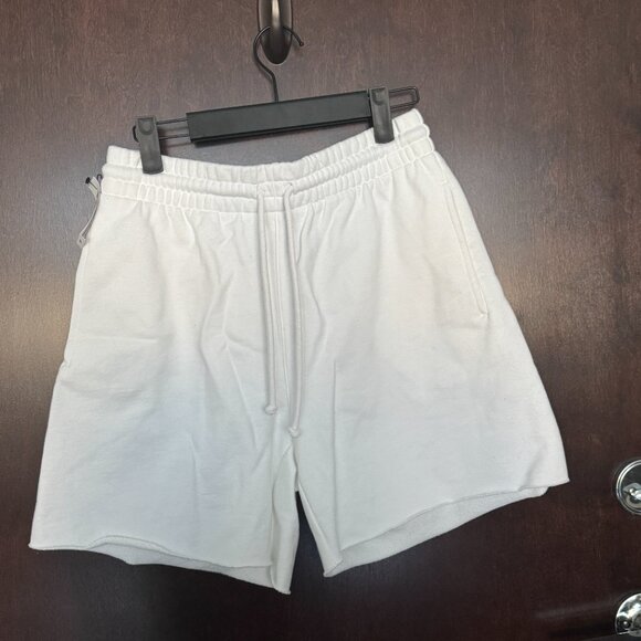 NEW Aritzia TNA Cozy Shorts - Small (White) - Picture 3 of 3